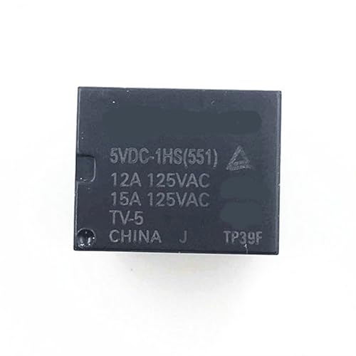 Relais JQC-3FF-5VDC-1HS 15A évite les surcharges sur vos circuits électroniques 4 broches