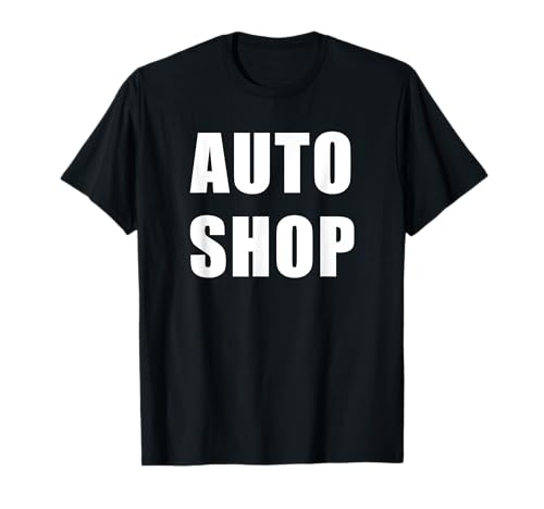 Auto Shop – Professional Mechanic Garage Staff Uniform T-Shirt