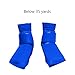 predolo Foot Guard Equipment for Sparring, Non Slip Ankle Pads for Training in Taekwondo, Blue, S