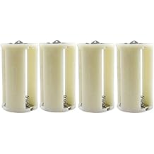 4PCS 1.5V Serial Battery Converter 1.5Vx3 Parallel AA Battery Adapter Holder 3 AA to 1 D Size