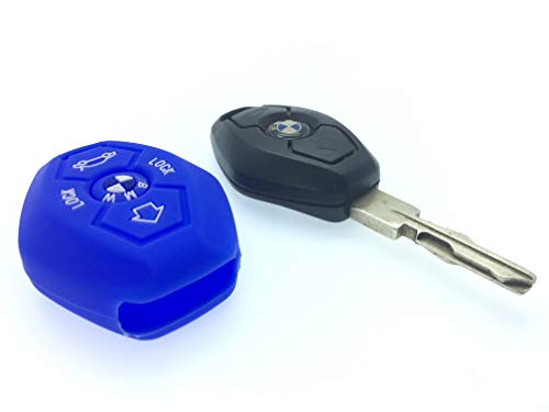 Nordecco - Carcasa protectora de silicona graduada para llave de coche