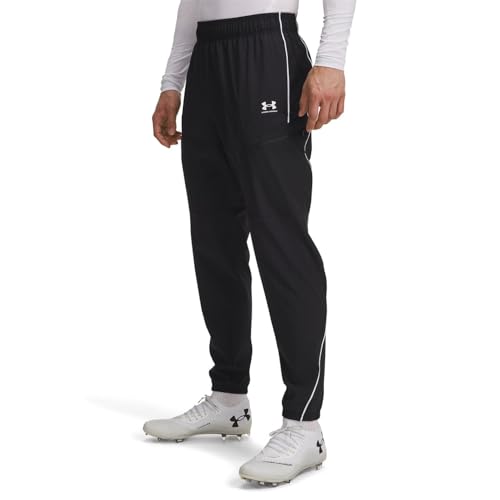 Under Armour UA M Challenger Warm-Up PNT - Negro/Blanco - MD