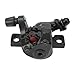 HERCHR Electric Scooter Brake Caliper, Aluminum Alloy Mechanical Disc Right Brake Calipers with Screws & Spring for Electric Scooter Replacement Parts