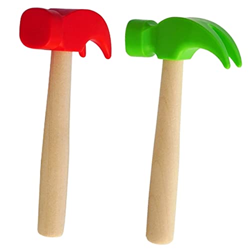 BESTonZON 6 Peças Martelo Simulado Martelo Manutenção Brinquedos Para Meninas Pequenas Ferramentas B