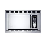 Summit 24” Over The Range Microwave, 0.9 cu.ft. Built In Microwave, Stainless...