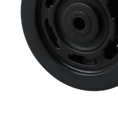 BQLZR Black 65mm Dia Luggage Suitcases Wheels Replacement Wheels Load Capacity 50kg3