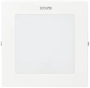 EcoLink 7-Watt Surface Square LED Downlighter (Natural White, Pack of 2)