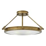 Runde Deckenleuchte im Jugendstil; Das Licht wird durch den satinierten Glas Schirm blendarm gestreut und sorgt für eine angenehme Beleuchtung - ideal in Küche, Flur und Wohnzimmer; Dank ihrer Größe ist die Deckenlampe auch für kleine Räume mit niedrigen Decken geeignet