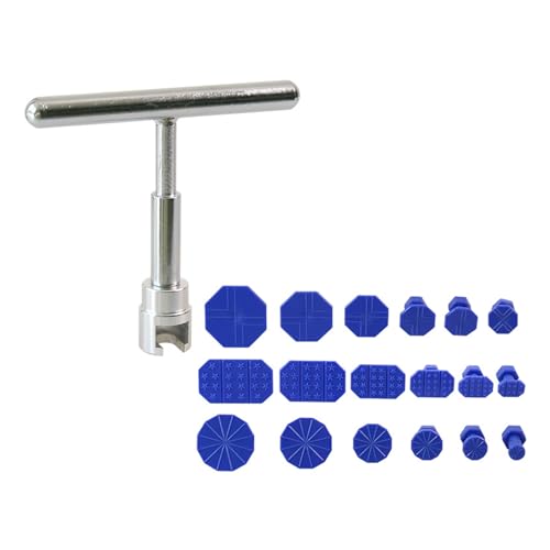 YHAILI Karosserie-Reparatur-Werkzeug-Set mit Laschen Pad Karosserie Mechanischer Blechschieber Saugnapf Abzieher