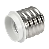 Compatibilité Électrique Étendue: La conception de la vis de l'adaptateur convient à toutes les tensions d’ampoules LED, halogènes et à économie d’énergie, permettant une utilisation polyvalente sans nécessiter de modifications supplémentaires des luminaires