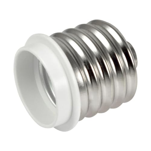 HOMSFOU Adaptateur E40 Vers E27 Douille Convertisseur En Pbt Pour Ampoules Led Halogènes Et Basse Consommation Compatible Avec Luminaire E40 Lot De 4