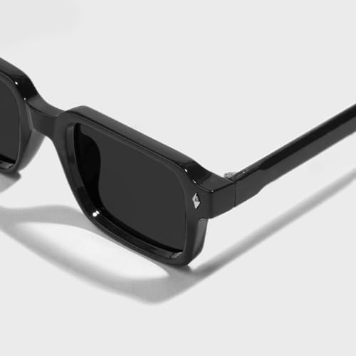 Image of SAM AND MARSHALL OCTOBER Sunglass I 400% UV Protection I Rectangular Sunglass I Cellulose Propionate I Unisex