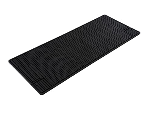 Tapis de sol caoutchouc arrière noir Ford Transit Custom protection coffre