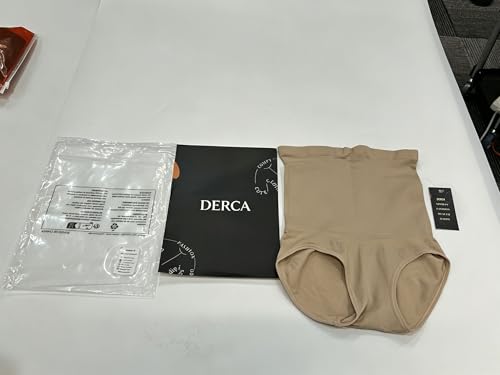 Image of DERCA Womens Tummy Control Shapewear Panties Seamless Shaping Underwear High Waisted Body Shaper Panty