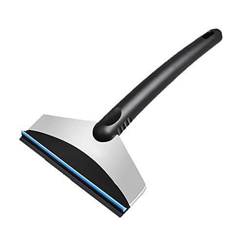 GUGUGI Upgraded Ice Scraper Snow Scraper Miracle Scraper Ice Crusher Water Squeegee with Rubber Blade for Car Windshield Window Frost Snow Water Removing