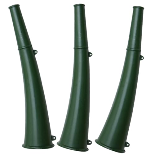 TOYANDONA 3stücke Überlebenshorn Signalhorn Für Training Camping Horn Tragbares Kleines Outdoor Sportveranstaltungen Wandern Zeichen Alarme Metall Kunststoff