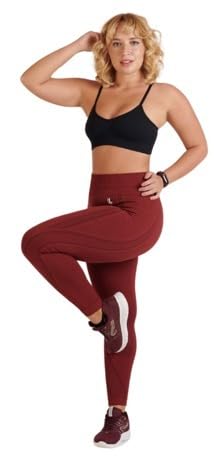 Calça Lupo AF Legging Max, 71053 Sport (BR, Alfa, M, Regular, Regular, Marsala)