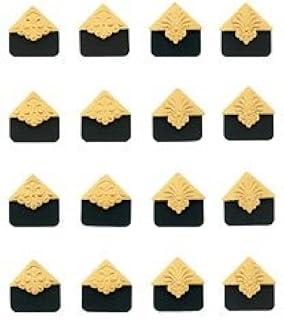 JOLEES Boutique Embossed Photo Corners, Gold Accents 16/Package