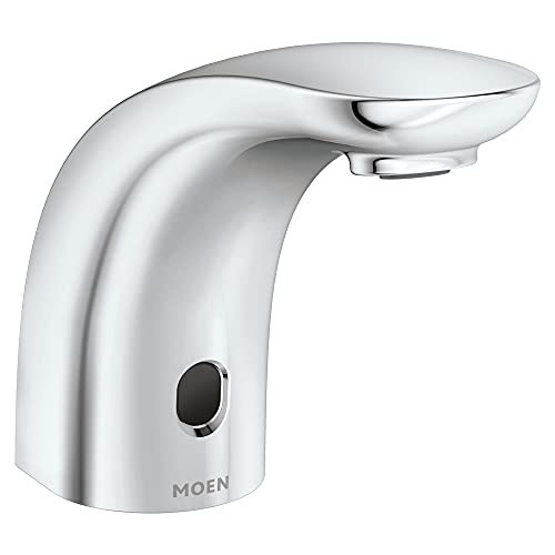 Moen CA8302 Commercial M-Power Single-Mount Battery Powered Sensor-Operated Faucet .5 gpm, Chrome,Medium -  Moen Incorporated