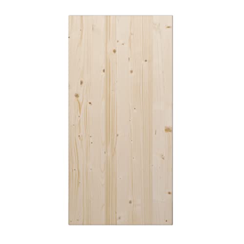 Miniatura 4 de Tablero De Madera Natural De Pino Abeto, Sin Tratamiento, En Grosor De 18 Mm. Y Largos Disponibles De: 620-820 - 1250-1620 Mm. Para Muebles, Decoración, Manualidades 1620x600x18 Mm