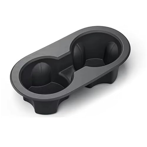 Compatible With Tesla For Model Y 2025 Water Cup Mat Center Console Cup Holder Insert Organizer Non-slip Pad �h�����N�z���_�[ ��(B,REAR)