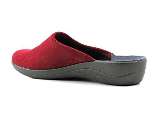 Inblu Chaussons avec nœud, Femme, Bordeaux, 36 EU Cover