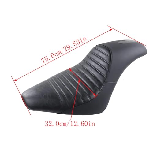 Selle basse pilote et passager monobloc fastback R18 100 Ans Classic 2020-2023 - 6