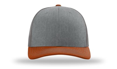 Image of Richardson 112 Trucker Hat - Premium Blank Baseball Cap, Adjustable Snapback Hat - Structured Six Panel Richardson Blank Hats
