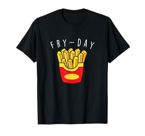 Divertido diseño de papas fritas para hombres y mujeres amantes de las papas fritas Camiseta
