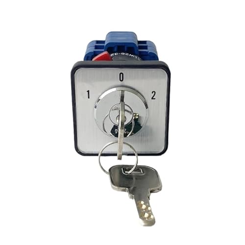 Interruptor de leva LW26-32F/2 de tres marchas y transferencia con llave 2