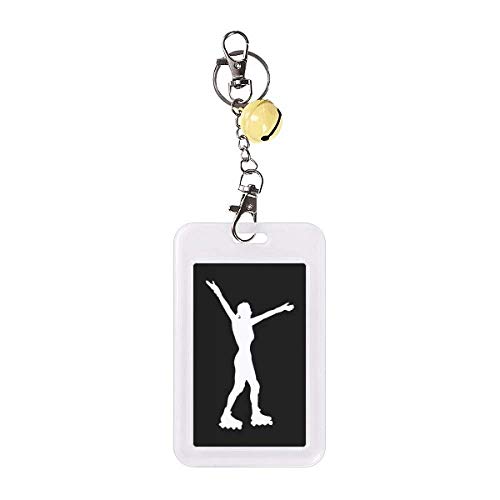 Étui de protection pour carte de crédit avec motif silhouette noire élégant