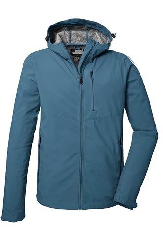 Veste softshell homme Killtec Kos 259 pour randonnée active avec capuche amovible