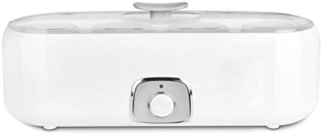 YFQHDD One-button Automatic Digital Yogurt Machine with 4 Glass Bottles, Stainless Steel Liner, Convenient and Practical