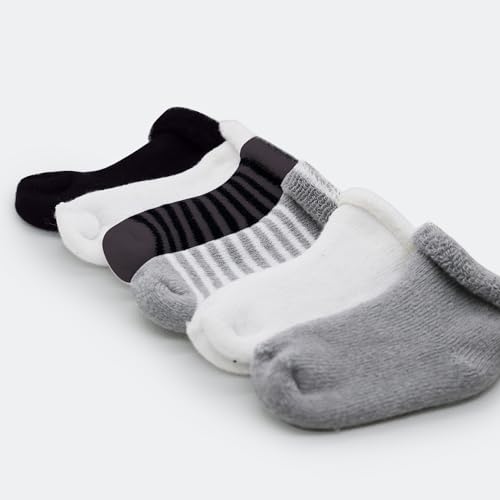 Kushies Newborn Terry Socks 5