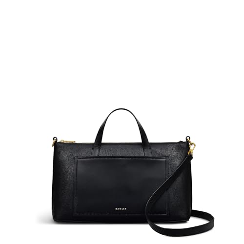 Image of RADLEY London Holmes Avenue Women's Leather Medium Ziptop Top Handle, Black
