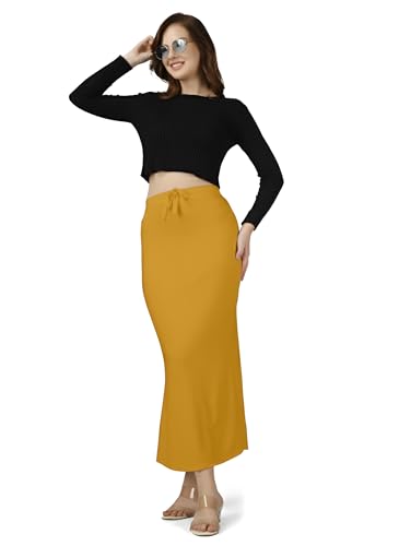 Image of Nexsus Stretchable Saree Shapewear | Petticoat for Women | Cotton Blended | Skirts for Women | Shape Wear Dress for Saree | Available in 80+ Colors and Plus Sizes