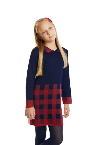 Robe en jersey manches longues fille Arte Mio : finis les vêtements rigides qui grattent en hiver