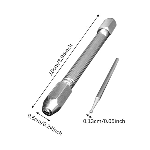 Broca redondeadora de alambre de 1,2 mm y 1,3 mm para tallar joyas 4