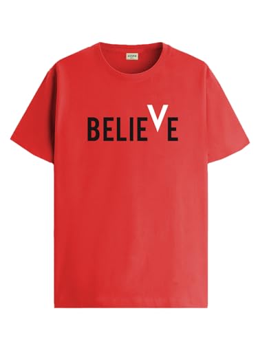 Image of ADRO Men Cotton Regular Printed Tshirt