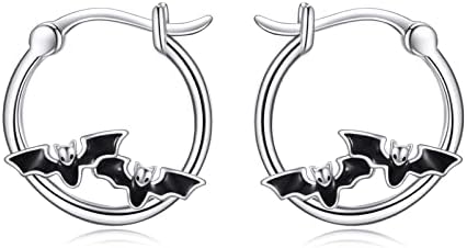 VONALA Cute Hoop Earrings 925 Sterling Silver Animal Jewellery Gifts for Women Girls