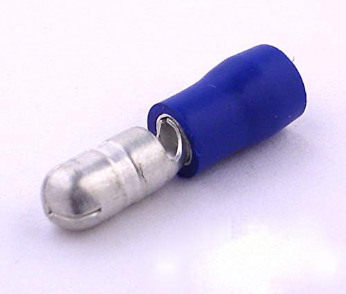 Electrical Crimp Connectors/Terminals - Male Electrical Wire Bullet Connectors 50x Blue - FREE FIRST CLASS UK POSTAGE!