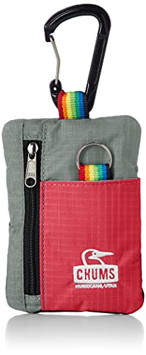 旅行用財布 Spring Dale Key Coin Case Red/Charcoal