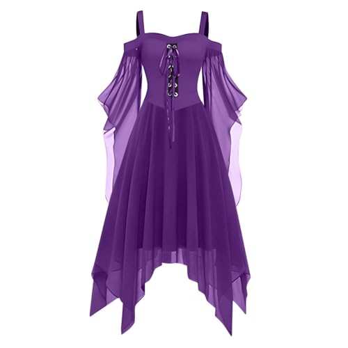 OIOLOYJM Witch Costume Women Sexy Plus Size Renaissance Vampire Gothic Halloween Costumes Woman 2025 Clothes Dresses