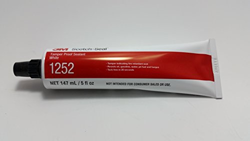 3M Scotch-Seal 1252 White Tamper Proof Sealant 5 oz