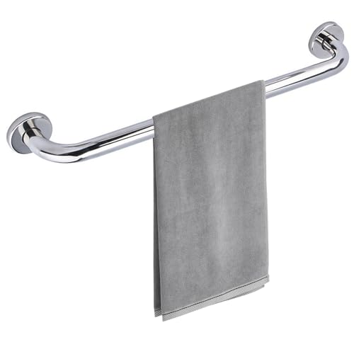 Toallero para Pared De Baño, 50 CM De Acero Inoxidable, Toallero De Baño, Toaller De Pared, Barra De Agarre para Ducha, Toalleros De Barra Toaller Acero Inoxidable Bañ para Bañ, Cocina