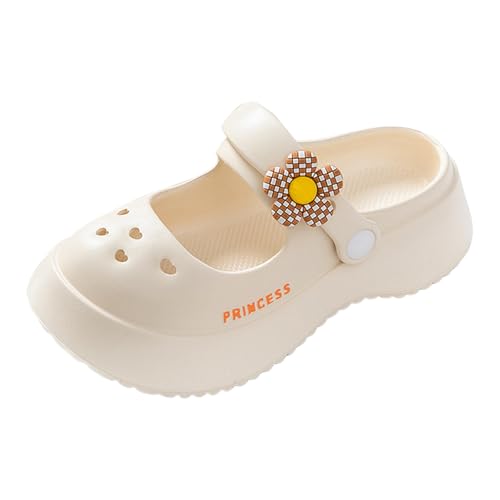 IWIHMIV Kids Cloud Slides Sandals Girls Summer Beach Pool Slippers Casual Comfortable Cute Thick Sole Non Slip Sandals