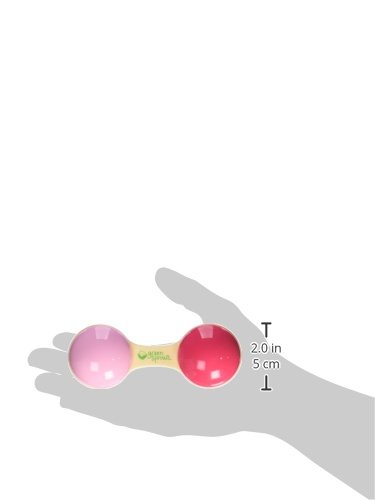 Miniatura 7 de green sprouts Sprout Ware - Sonajero con mancuernas hecho de plantas, fomenta el aprendizaje completo de una manera saludable y natural. A base de