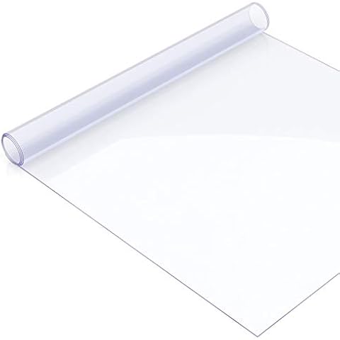 Anro - Mantel de mesa, película protectora transparente, 190x100cm Cover