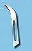 Sterile Scalpel Blade #12, Pack of 100 for Scalpel Handle #3, 5, 7