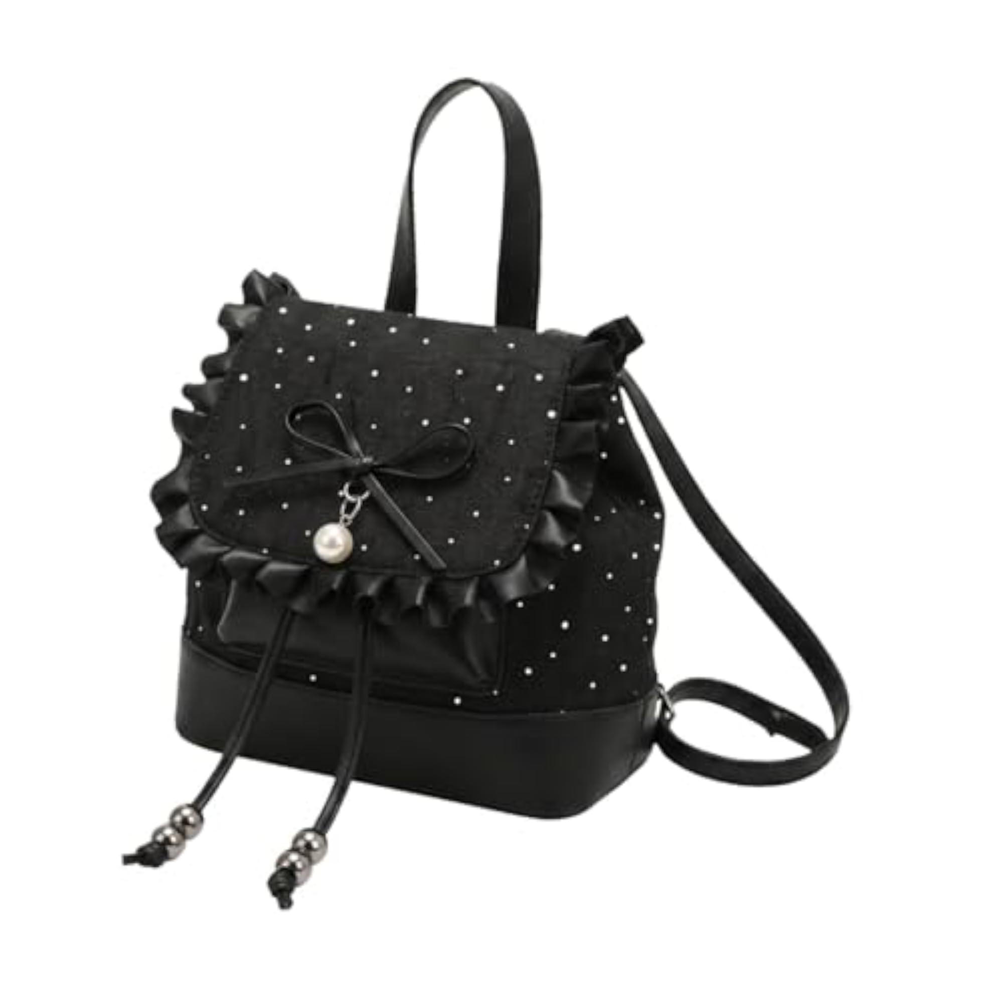 Large Capacity Mini Backpack, Black